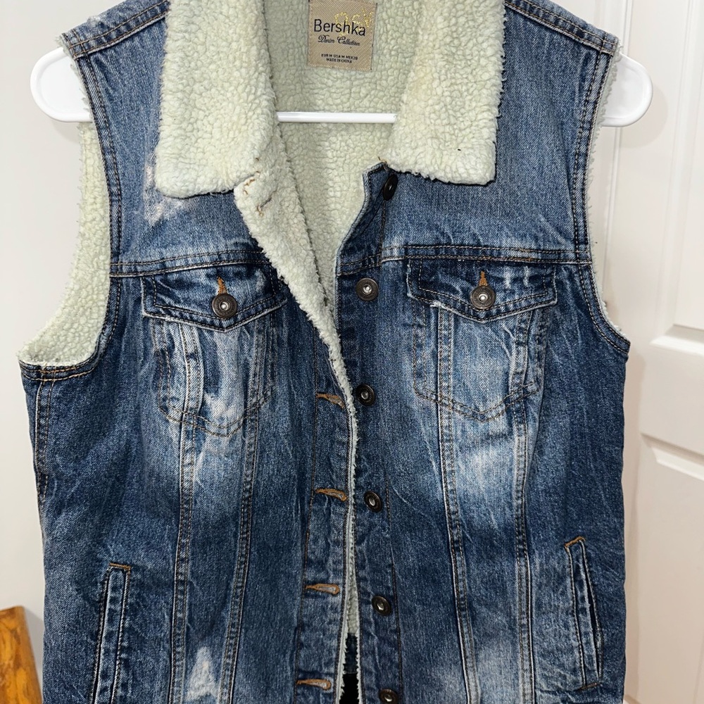 Bershka Denim Vest
